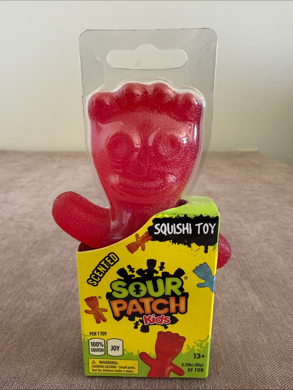 Scented Sour Patch Kids - Strawberry | Squishi Toy